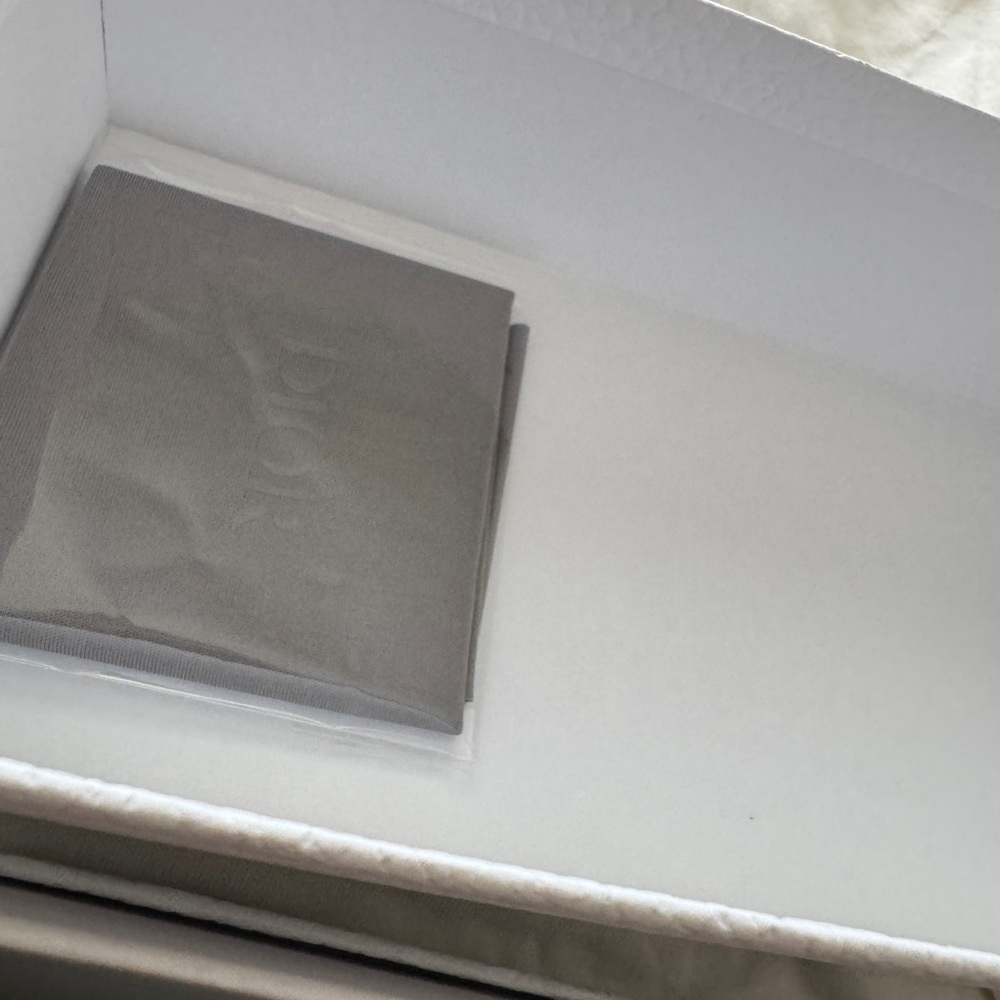 Dior Black Rectangular Sunglasses With Dark Lenses - image 8